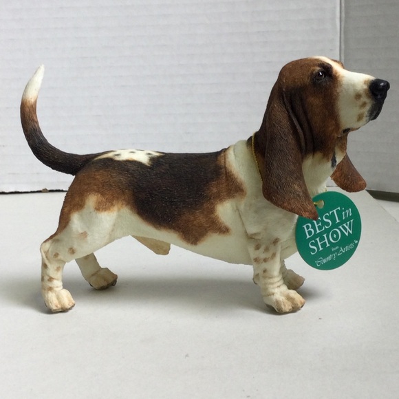 Country Artists 01996 Basset Hound Best in Show Dog Figurine - Picture 1 of 8